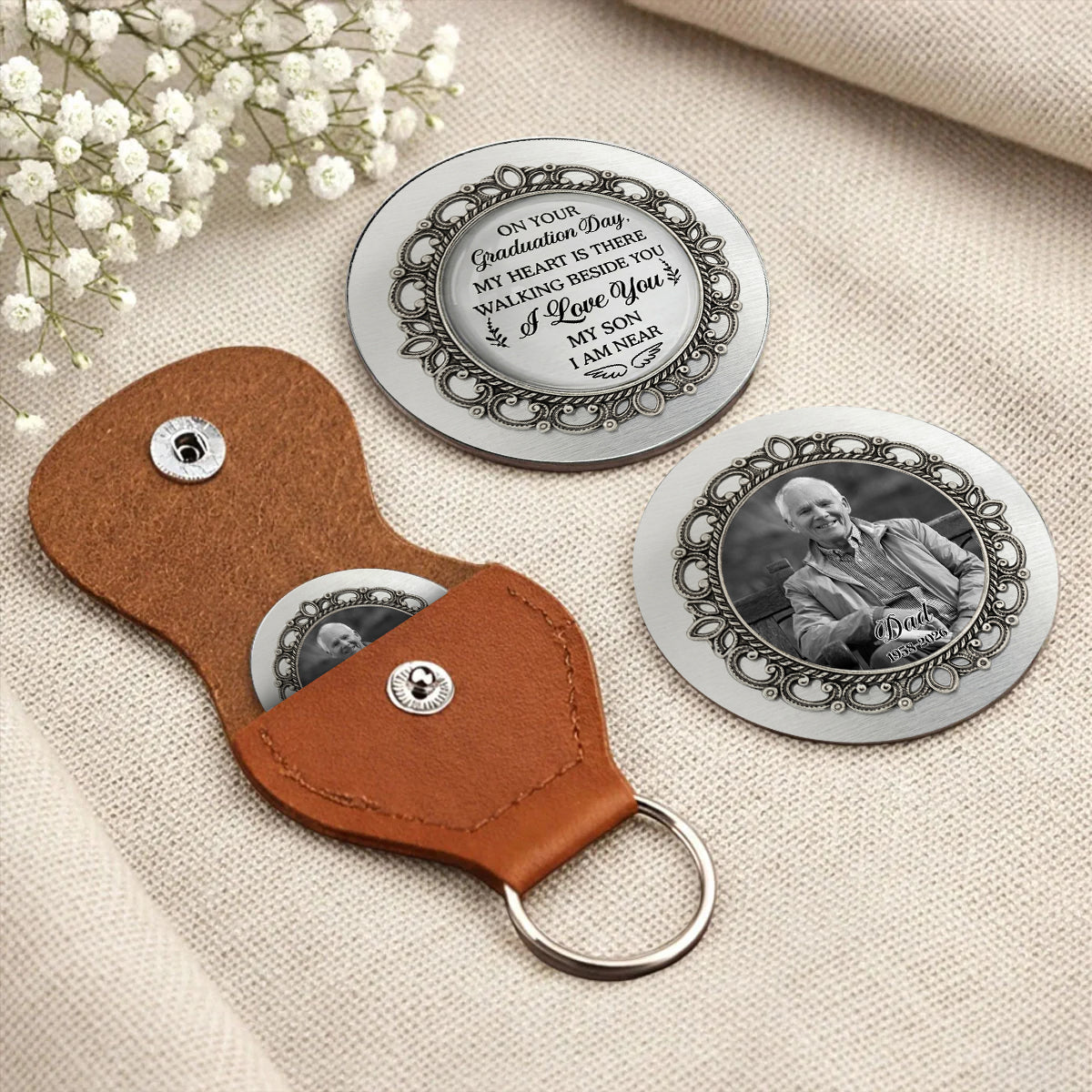 Walking Beside You - Personalized Custom Pocket Hug