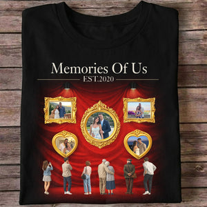 Story of Us Museum of Love Tee Personalized Anniversary Museum of Memories Shirt For Couple