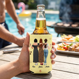 Are We Drunk - Personalized Can Cooler - Gift For Bestie, Friends
