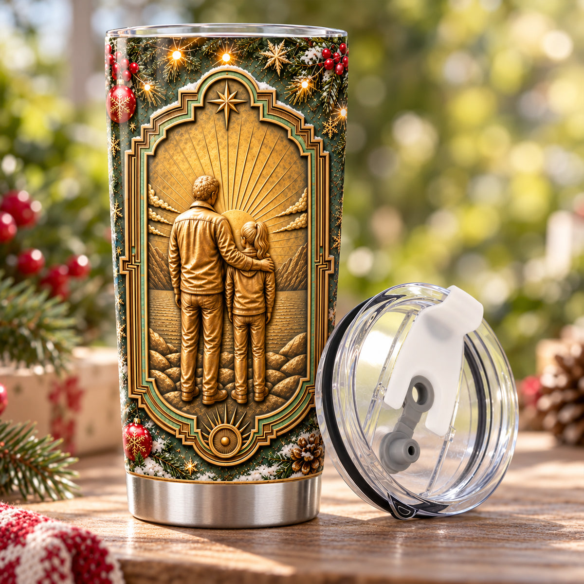 I Am So Proud Of You - Personalized 3D Effect Tumbler