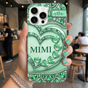 A Keepsake Of Her Happiness - Custom Phone Case - Personalized Birthday Gifts For Mom, Grandma