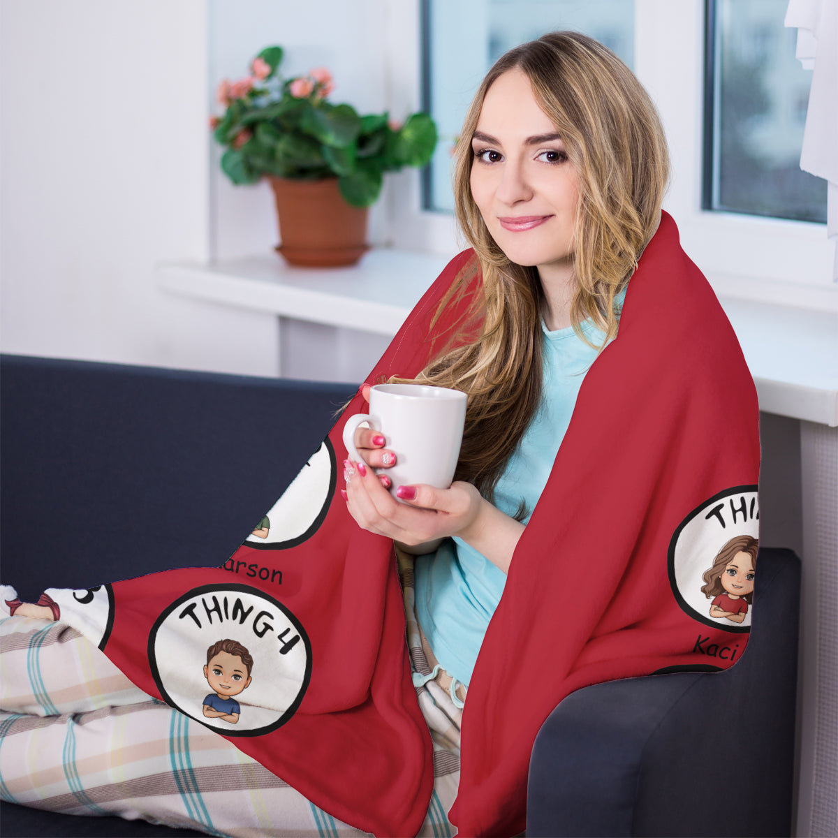 Mother Of All Things V2 - Personalized Blanket - Mother's Day, Birthday Gift For Mother, Grandma