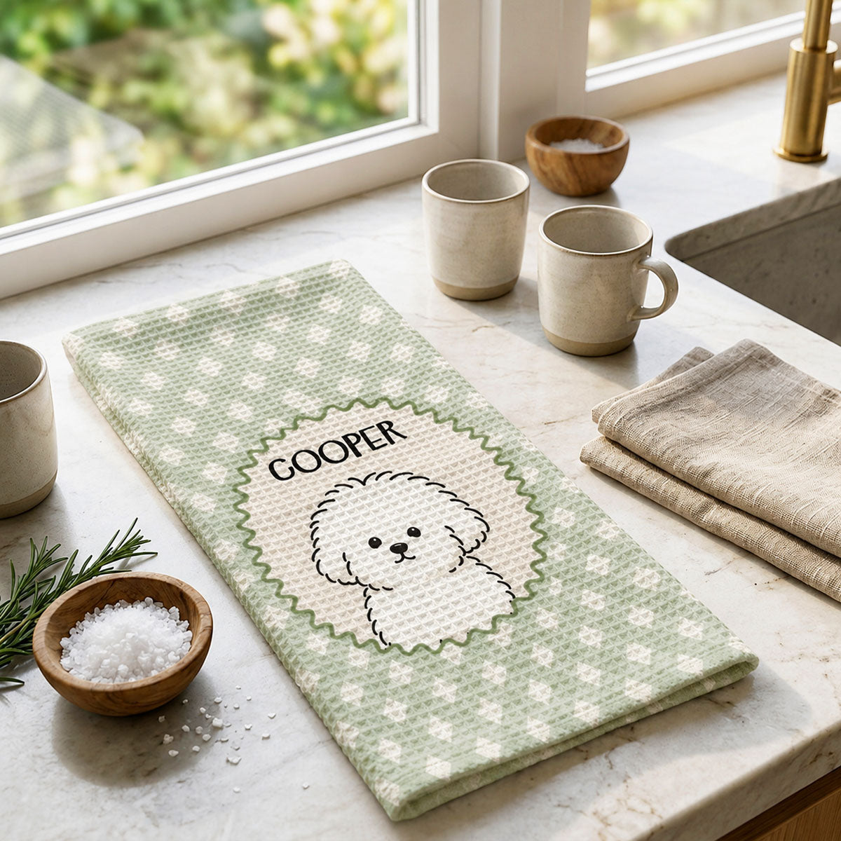 Totem Pets No Kitchen Is Complete Without A Dog Cat - Personalized Kitchen Towel