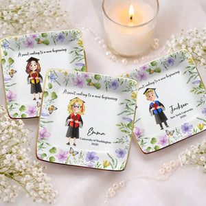A New Beginning Personalized Jewelry Dish