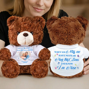 My Heart Left The Day God Called You Home - Personalized Custom Teddy Bear
