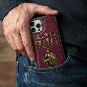 Put On The Full Armor of God - Personalized Phone Case