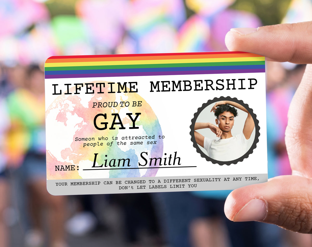Lifetime Membership Proud To Be - Personalized Wallet Card