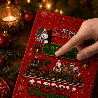Christmas Advent Calendar 2026 - 24 Day Spirits Countdown, Acrylic Charms Blind Box - Gift For Family & Friends