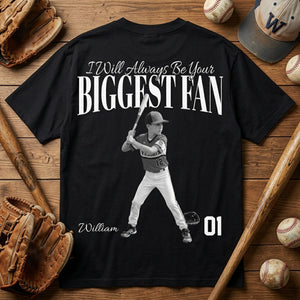 I ll Always Be Your Biggest Fan - Retro Bootleg Shirt for Baseball Family