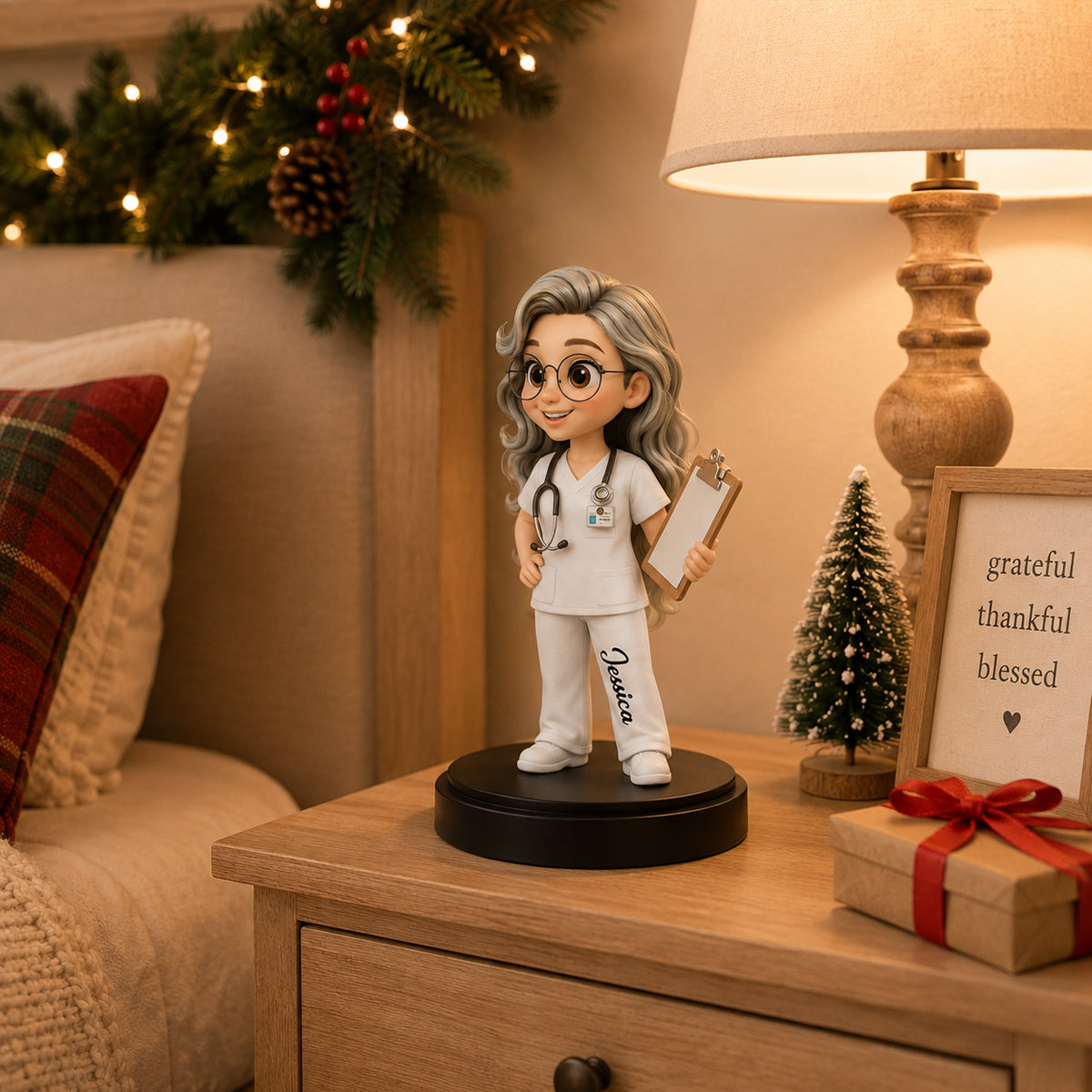 To My Favorite Nurse, Personalized 3D Figurine, GIft for Nurses