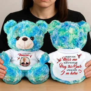 Memorial A Cuddle From Heaven - Personalized Memorial Teddy Bear - Memorial Christmas Gifts