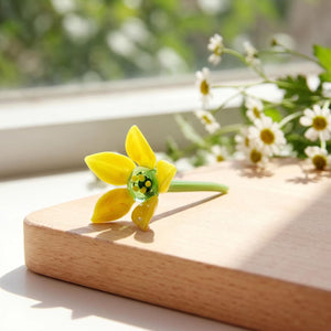 Cry A Little Less And Smile More - Personalized Custom Glass Everlasting Tulips