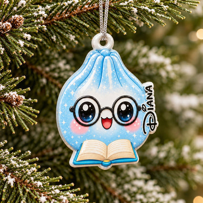 Cute Dumplings Family Christmas Funny Keepsake - Personalized Real 3d Ornament - Christmas Gift for Family