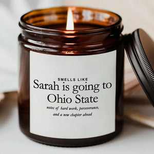 Smell Like Graduation - Personalized Scented Candle