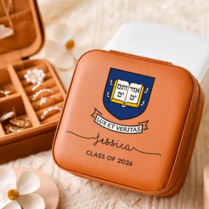Personalized University Logo Jewelry Box - Graduation Gifts