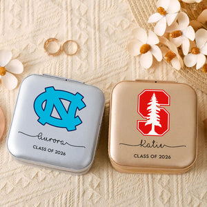 Personalized University Logo Jewelry Box - Graduation Gifts
