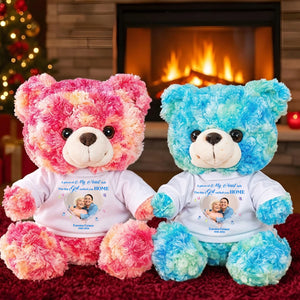 My Heart Left The Day God Called You Home - Personalized Custom Teddy Bear