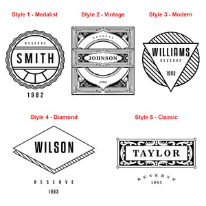 Barware For Him - Custom Gifts for Dad - Christmas Gift - Personalized Whiskey Bottle Boyfriend Gift, Groomsmen Gifts