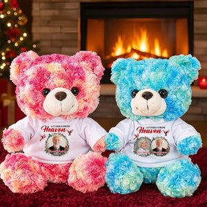 Memorial A Cuddle From Heaven - Personalized Memorial Teddy Bear - Memorial Christmas Gifts