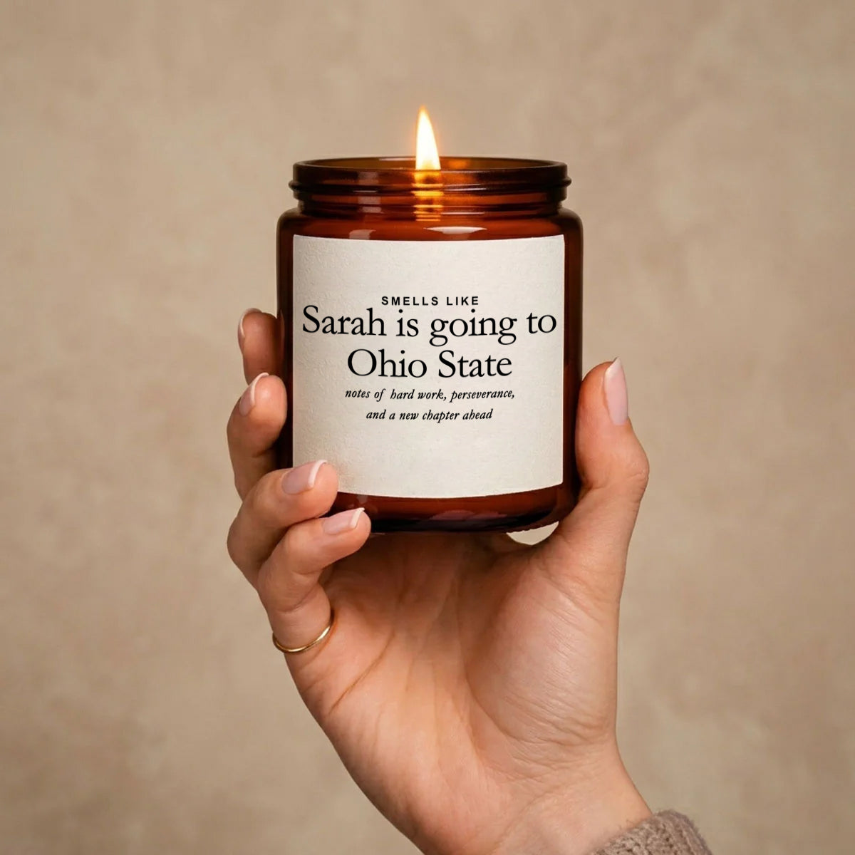 Smell Like Graduation - Personalized Scented Candle