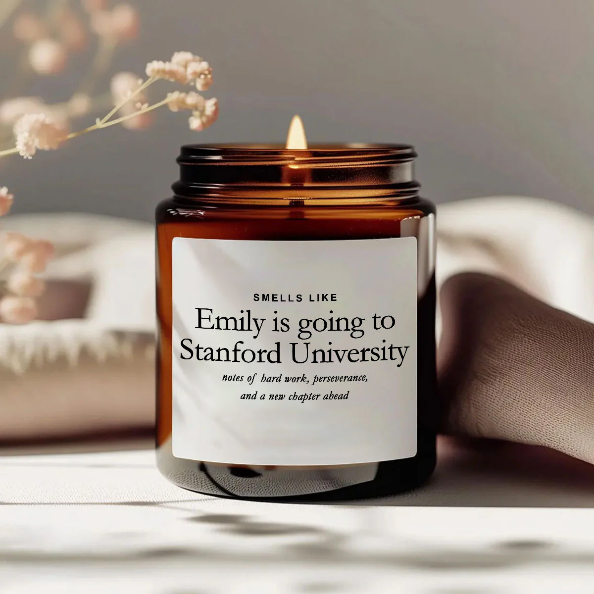 Smell Like Graduation - Personalized Scented Candle