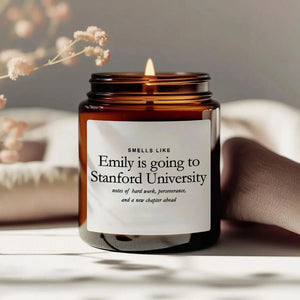 Smell Like Graduation - Personalized Scented Candle