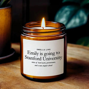 Smell Like Graduation - Personalized Scented Candle