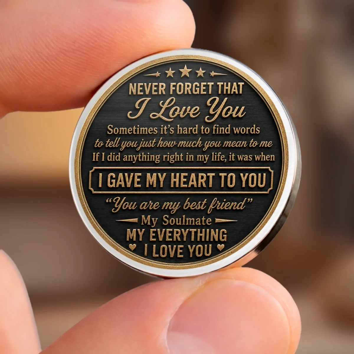 Still Not Sick Of You - Personalized Pocket Hug -  Anniversary Gift For Couple