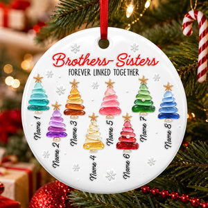 Christmas Tree Ornament Holiday Fun - Real 3D Raised Ornament
