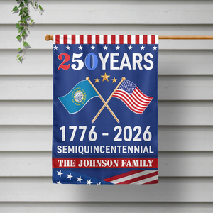 America 250th Anniversary US Semiquincentennial States - Personalized Flag