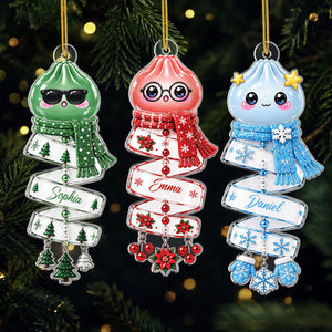 Dumpling Acrylic Ornament - Personalized Christmas Ornaments