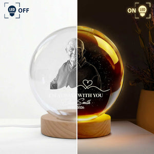I'm Always With You Memorial Remembrance Gift - Personalized Night Light