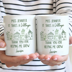 Thank You For Being A Part Of Ours - Personalized Mug