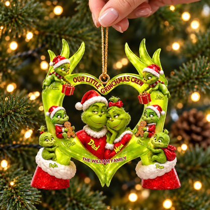Little Mischief Christmas Ornament - Personalized Gifts For Family