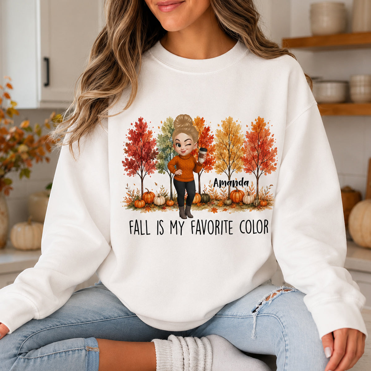 Fall Is My Favorite Color Shirt, Autumn Vibes Shirt, Fall Lover Shirt, Thanksgiving Shirt, Cute Autumn Shirt, Fall Gift