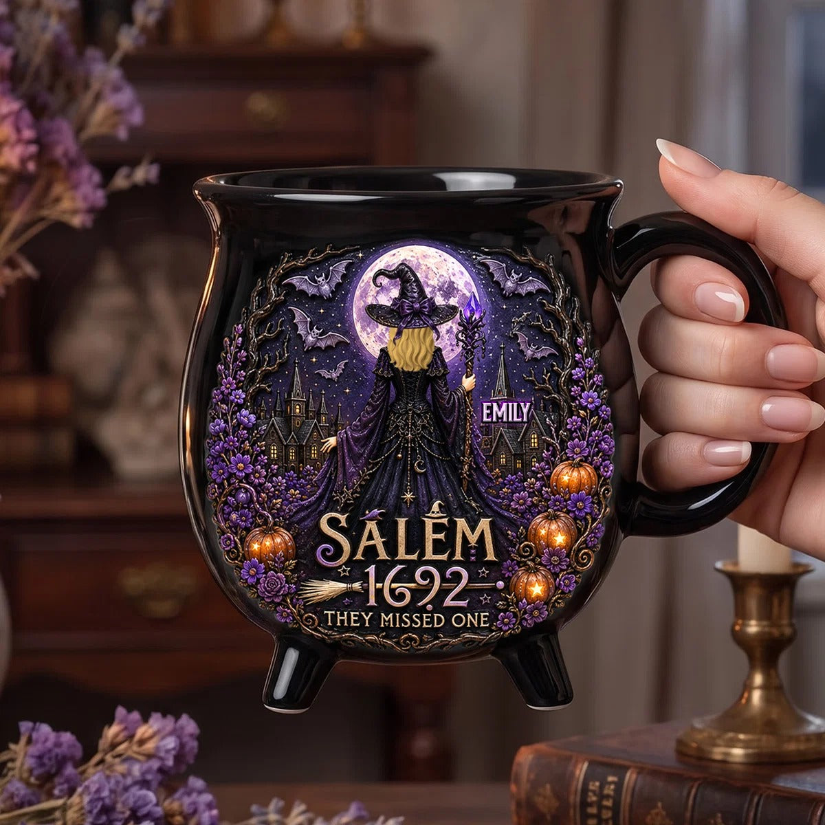 Magical Cauldron Mug - Personalized Gifts For Fantasy Lovers