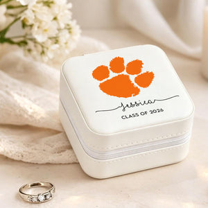 Personalized University Logo Jewelry Box - Graduation Gifts