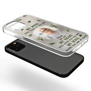 Custom Photo Memorial My Mind Still Talks To You - Personalized Phone Case