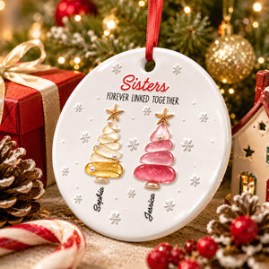 Christmas Tree Ornament Holiday Fun - Real 3D Raised Ornament