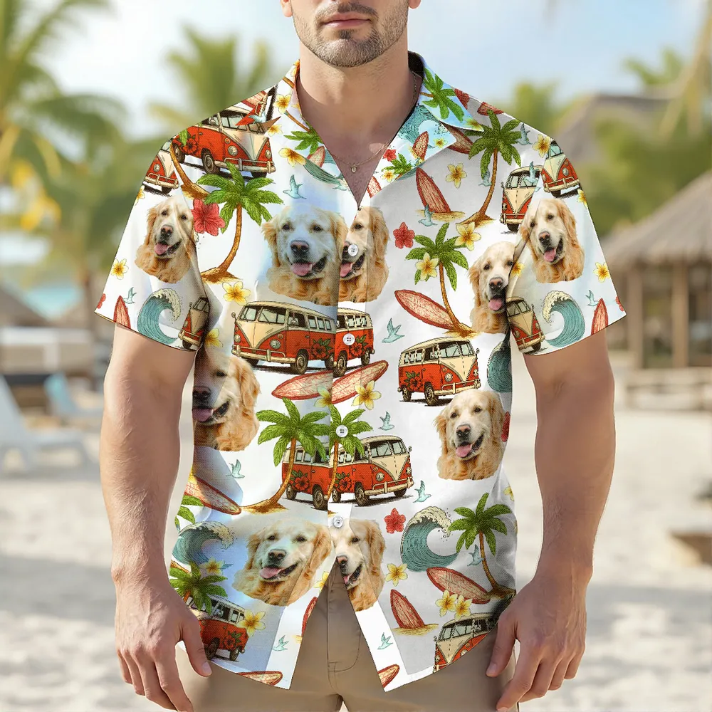 Summer Vibe Pattern Custom Dog Cat Face Personalized Hawaiian Shirt banner_2_78765f0f-ab2b-4950-956d-730790d6db56.png