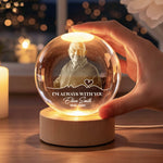 I'm Always With You Memorial Remembrance Gift - Personalized Night Light