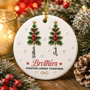 Christmas Tree Ornament United In Pure Love - Real 3D Raised Ornament