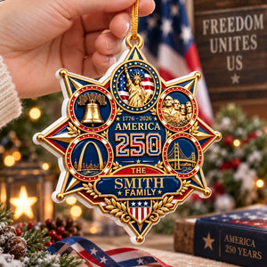 Proud Since Seventeen Seventy Six - Real 3D Raised Ornament