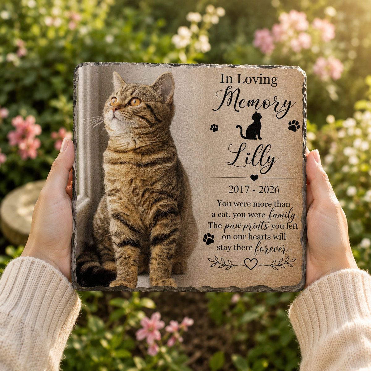 You Were More Than A Cat Dog - Personalized Memorial Stone