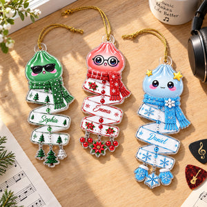 Dumpling Acrylic Ornament - Personalized Christmas Ornaments