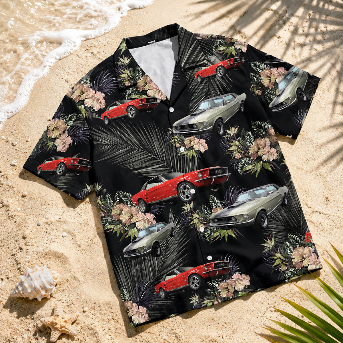 Upload Car Photo Hawaiian Shirt