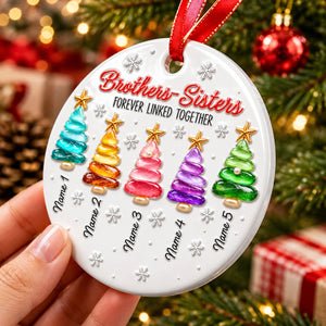 Christmas Tree Ornament Holiday Fun - Real 3D Raised Ornament