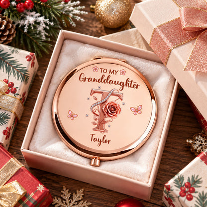 Beautifully Strong - Personalized Compact Mirror