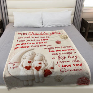 I Want You Know How Much I Love You - Personalized Custom Fleece Blanket