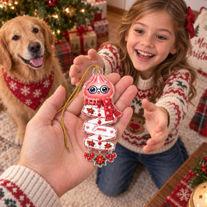Dumpling Acrylic Ornament - Personalized Christmas Ornaments